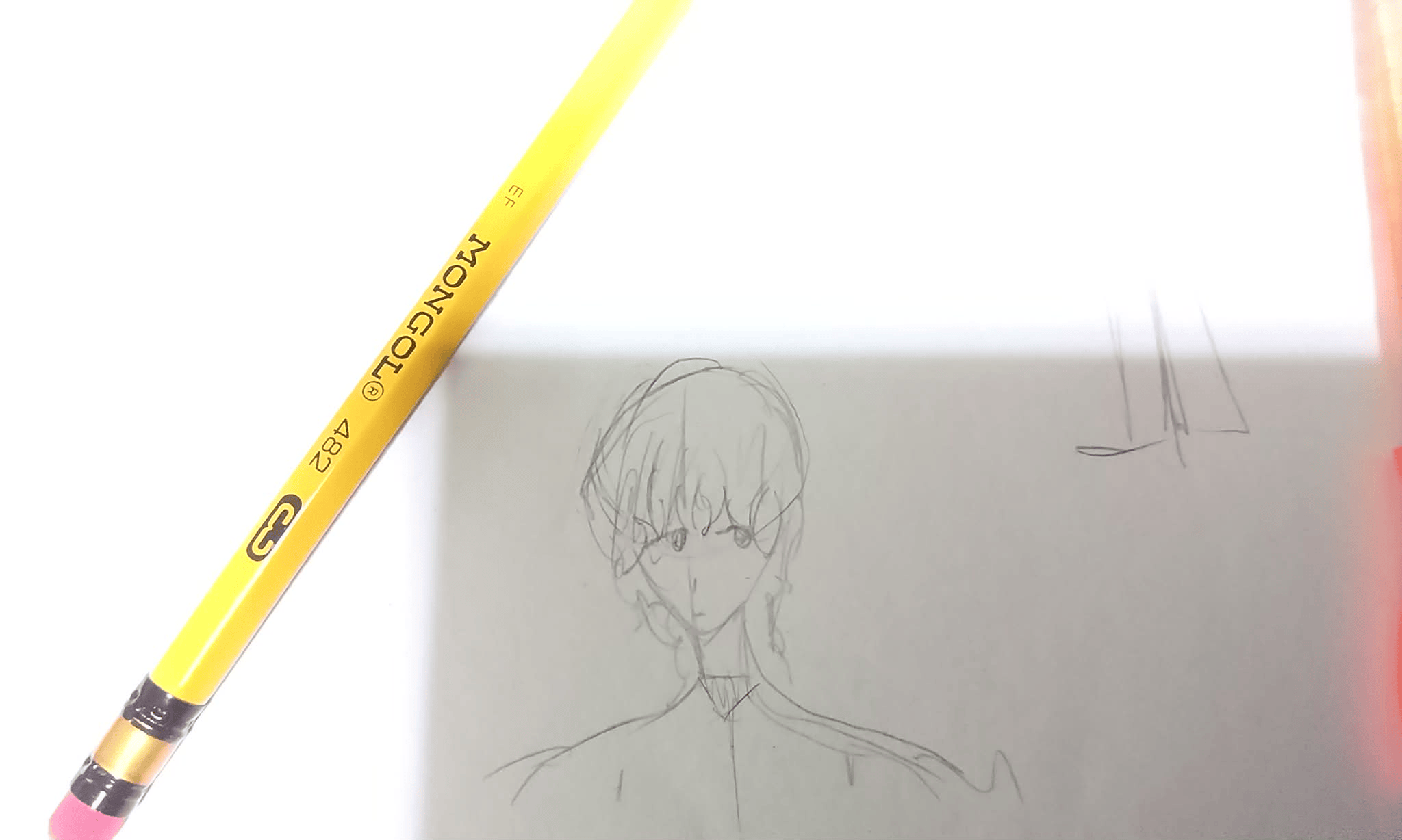 This is a drawing of myself, happy?